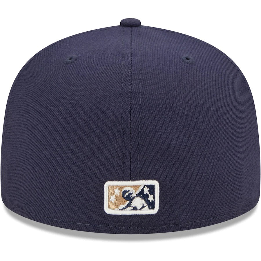 New Era San Antonio Missions Navy Authentic Collection 59FIFTY Fitted Hat