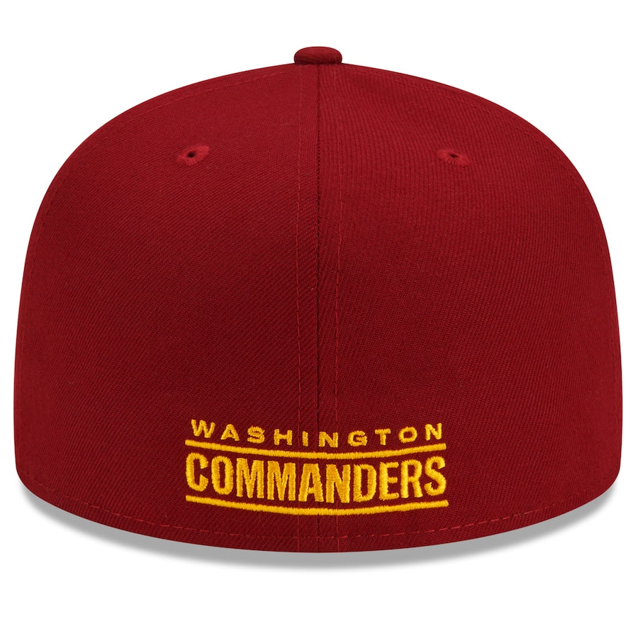 New Era Washington Commanders Burgundy Team Basic 59FIFTY Fitted Hat