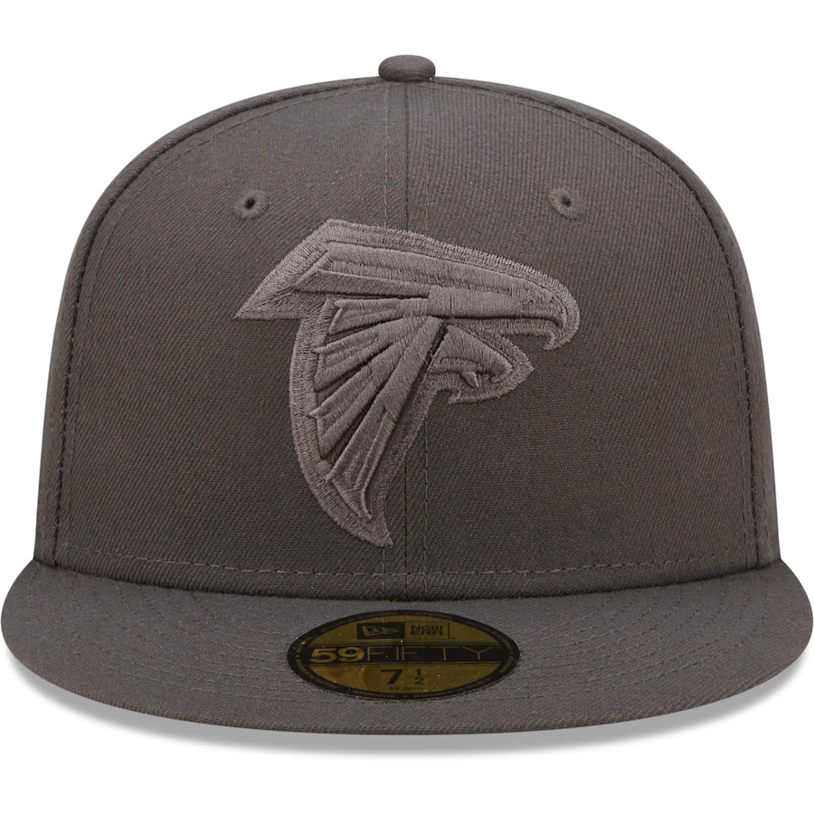 New Era Atlanta Falcons Graphite Color Pack 59FIFTY Fitted Hat