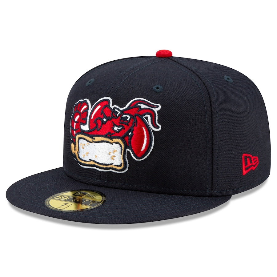 New Era Navy Connecticut Tigers Lobster Rolls Theme Nights On-Field 59FIFTY Fitted Hat
