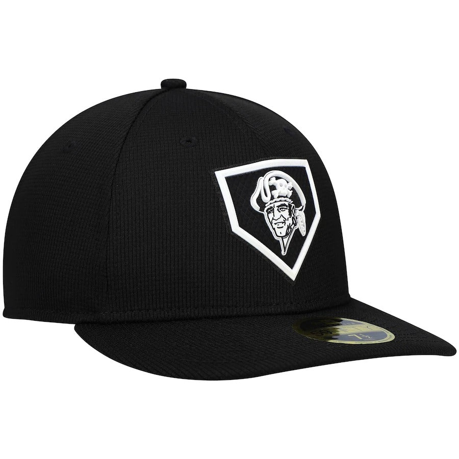 New Era Pittsburgh Pirates Black Alternate Logo Clubhouse 59FIFTY Fitted Hat