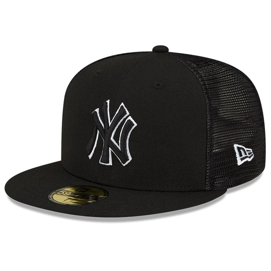 New Era New York Yankees Black 2022 Batting Practice 59FIFTY Fitted Hat