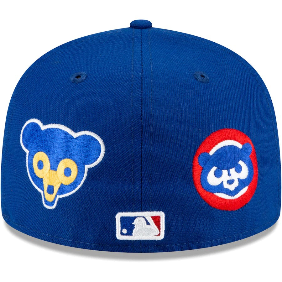 New Era Chicago Cubs Royal Patch Pride 59FIFTY Fitted Hat