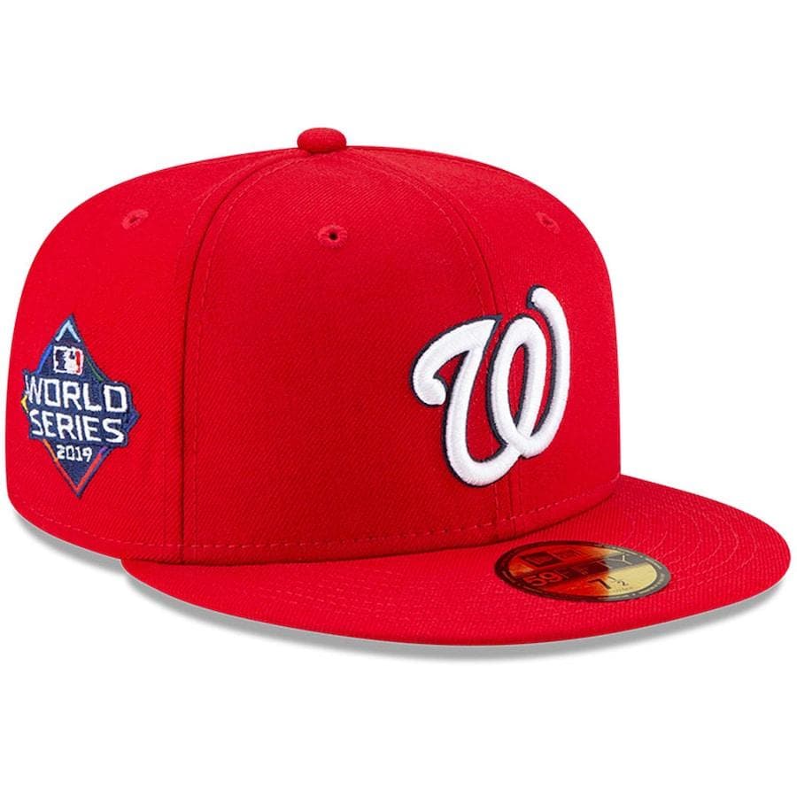New Era Washington Nationals Red 2019 World Series Champions
59FIFTY Fitted Hat