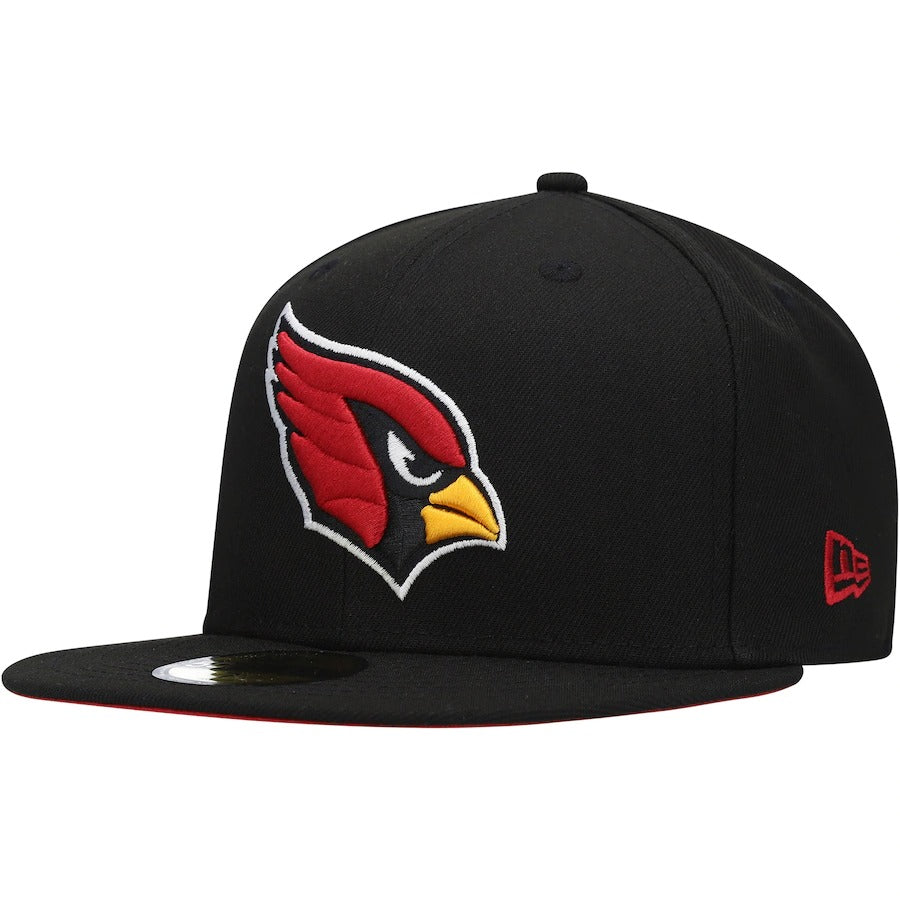 New Era Arizona Cardinals Black 2006 Inaugural Season Cardinals Stadium Anniversary Patch Team 59FIFTY Fitted Hat