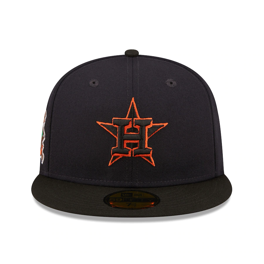 New Era Houston Astros Navy Team AKA 59FIFTY Fitted Hat