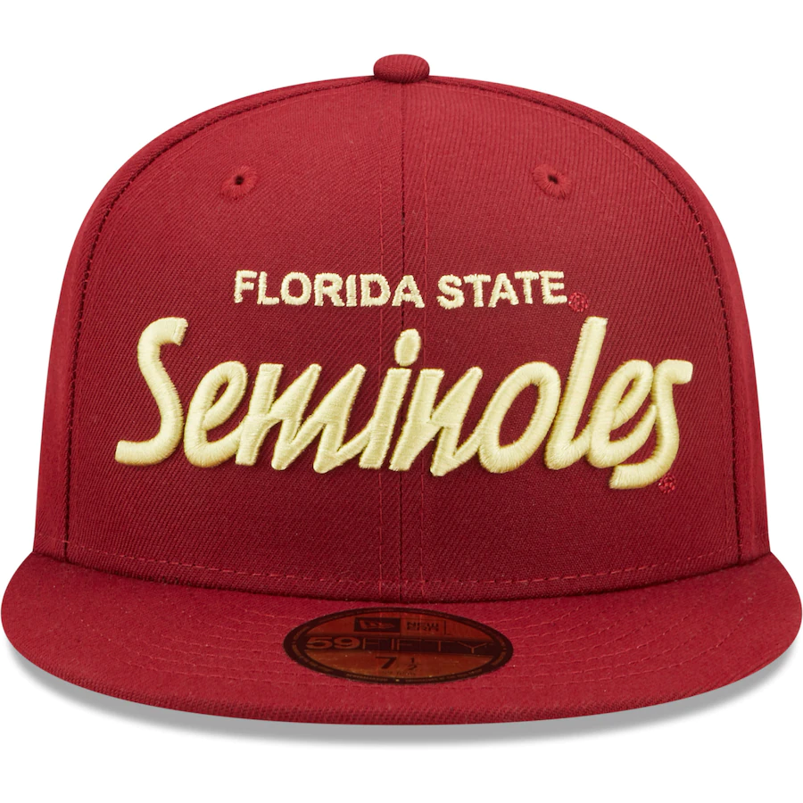 New Era Florida State Seminoles Garnet Griswold 59FIFTY Fitted Hat