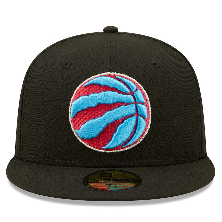 New Era  Toronto Raptors Black 2022 NBA All-Star Game Starry 59FIFTY Fitted Hat