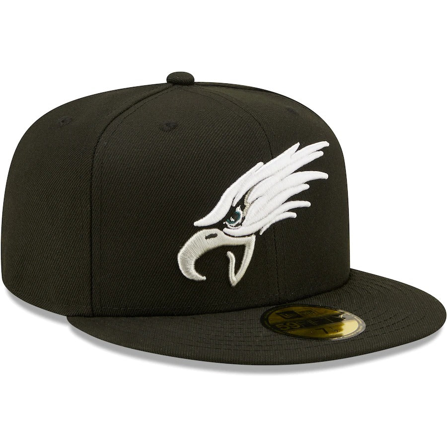 New Era Philadelphia Eagles Black Elemental 59FIFTY Fitted Hat