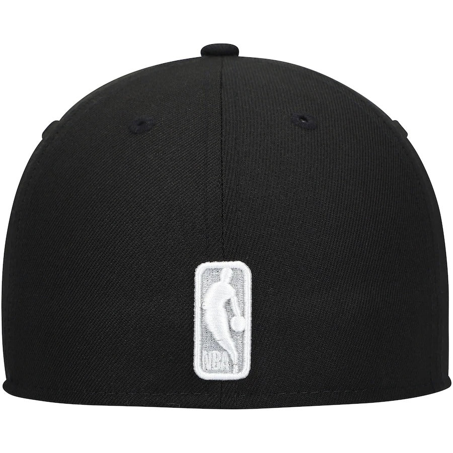 New Era Brooklyn Nets New Era Black City Side 59FIFTY Fitted Hat