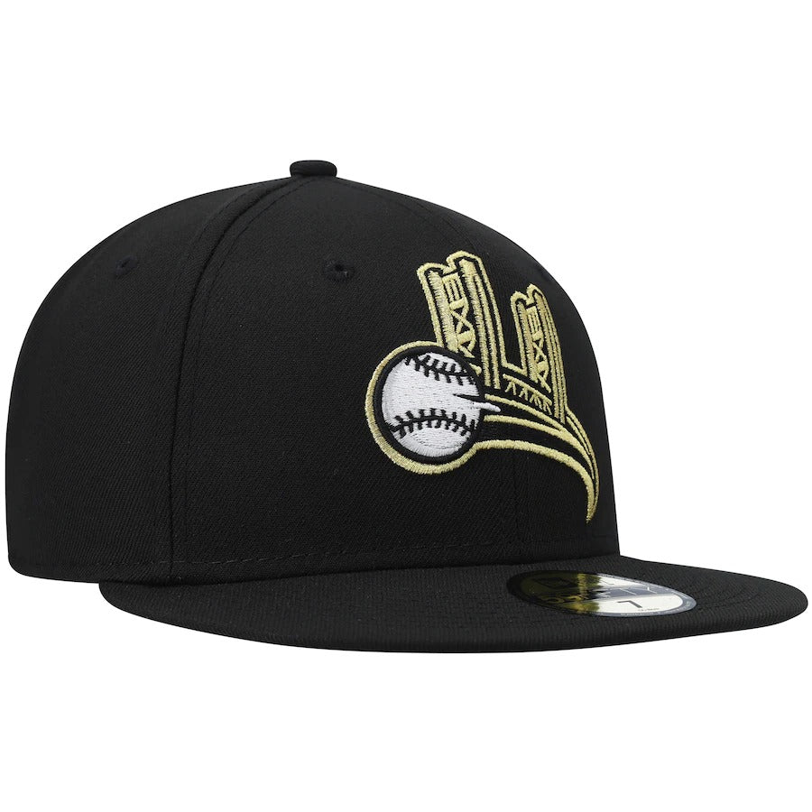 New Era Sacramento River Cats Black Authentic Collection Team Alternate 59FIFTY Fitted Hat