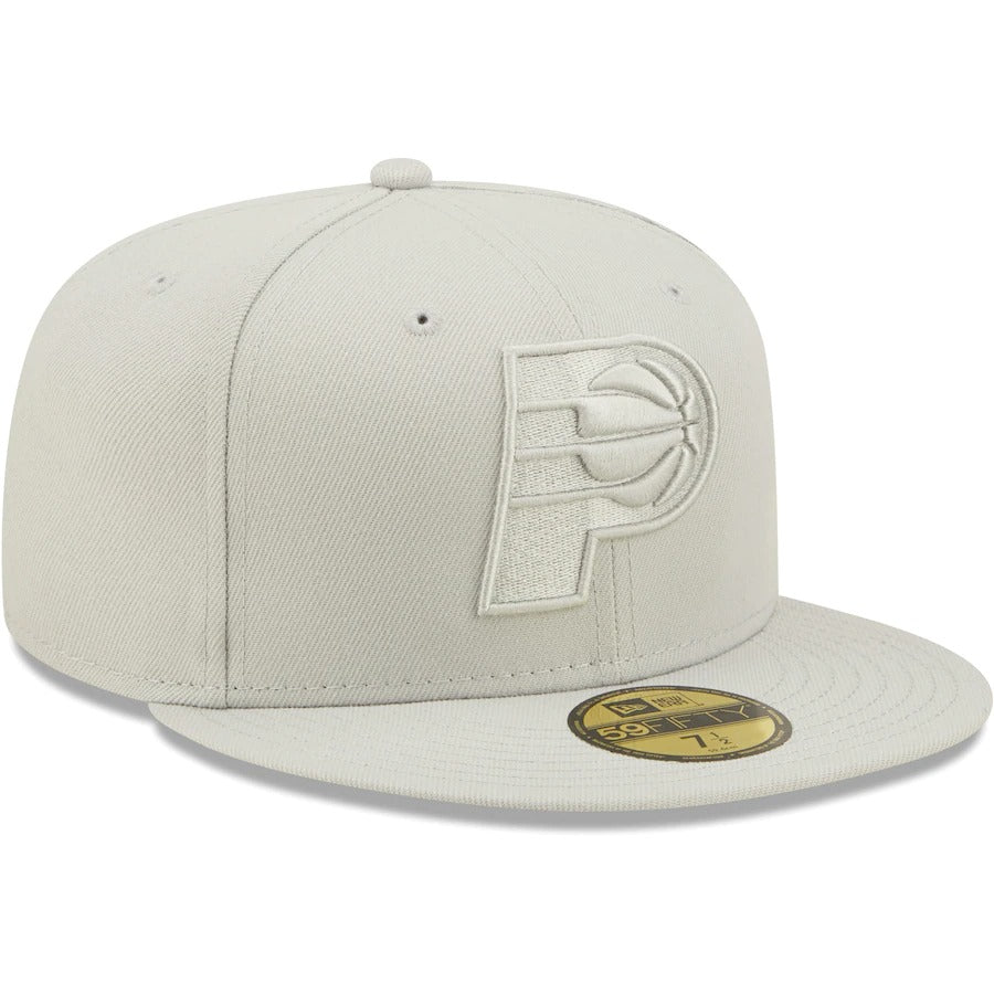 New Era Indiana Pacers Gray Logo Color Pack 59FIFTY Fitted Hat