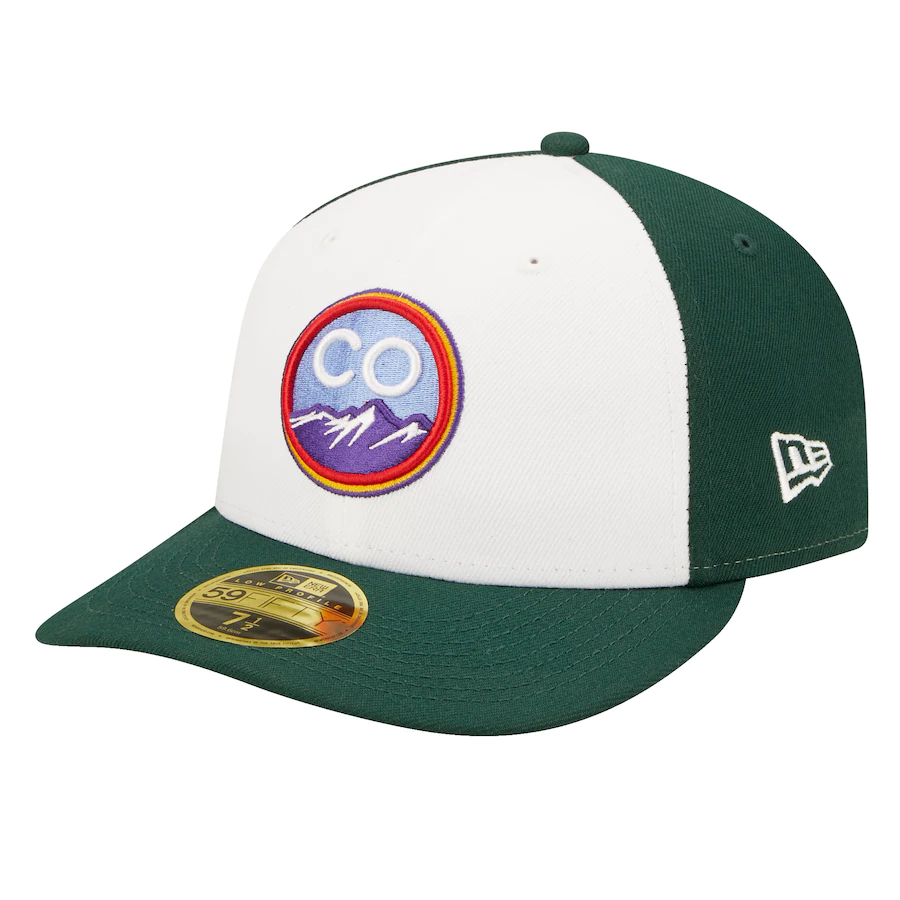 New Era Colorado Rockies Green 2022 City Connect Low Profile 59FIFTY Fitted Hat