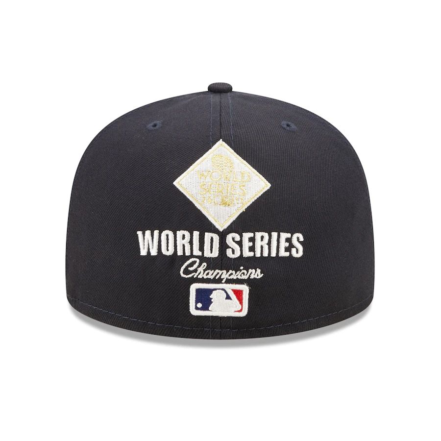 New Era Houston Astros Navy 2017 World Series Champions Crown 59FIFTY Fitted Hat