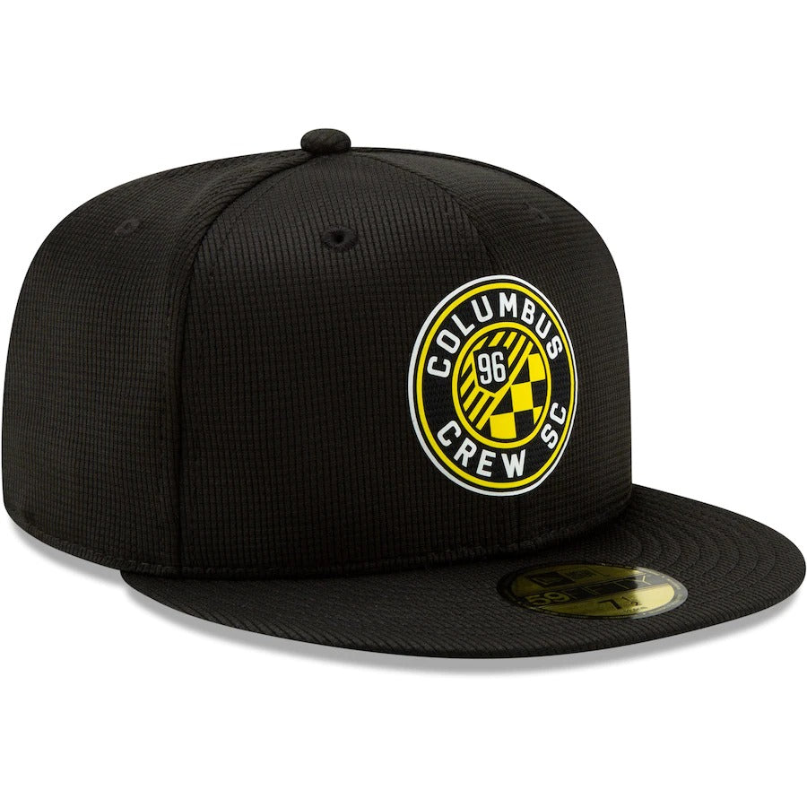 New Era Columbus Crew SC Black On-Field 59FIFTY Fitted Hat