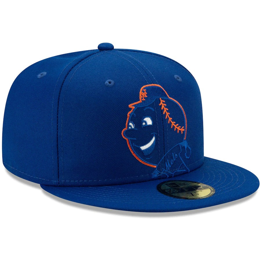 New Era New York Mets Royal Logo Elements 59FIFTY Fitted Hat