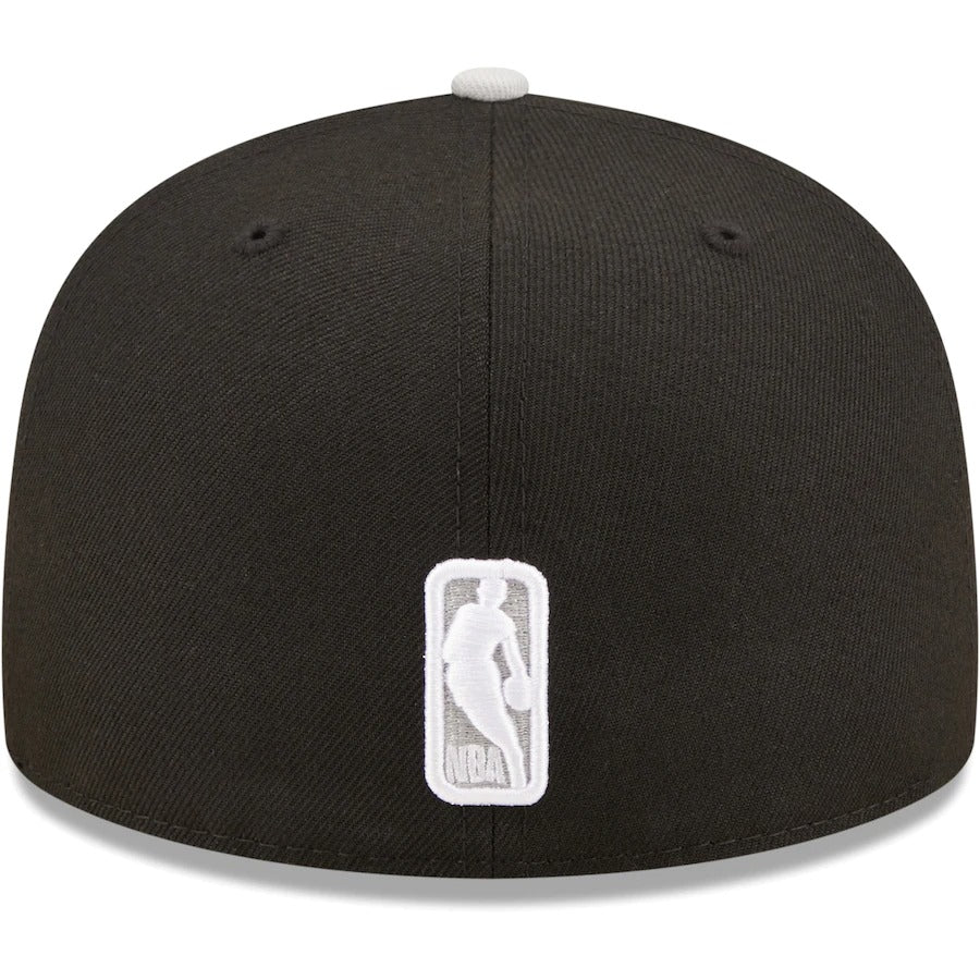 New Era Philadelphia 76ers Black/Gray Two-Tone Color Pack 59FIFTY Fitted Hat