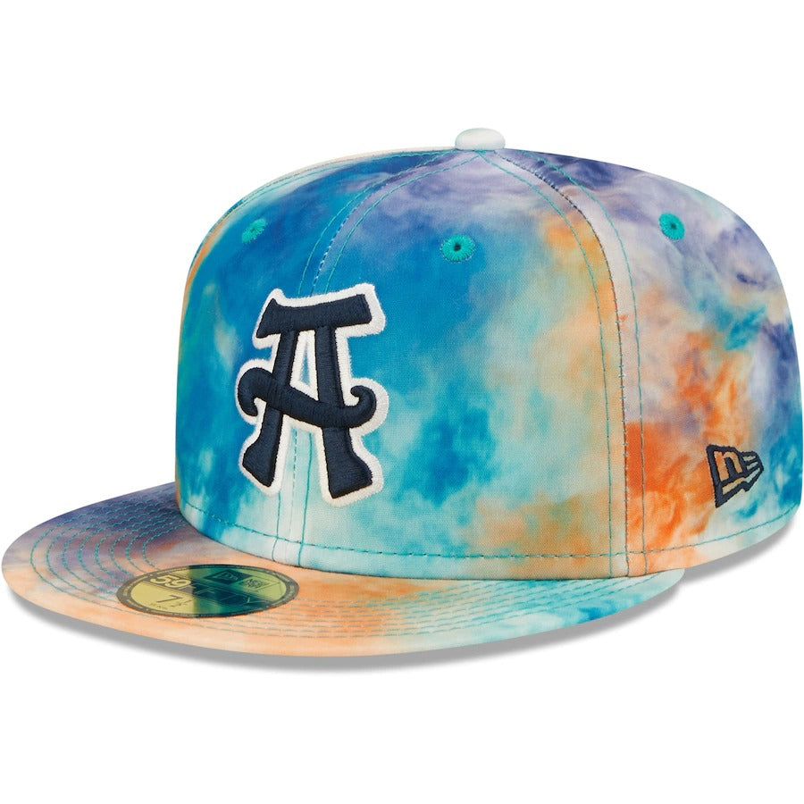 New Era Asheville Tourists Hippie Theme Night 59FIFTY Fitted Hat