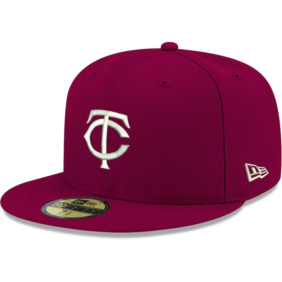 New Era Minnesota Twins Cardinal Logo 59FIFTY Fitted Hat
