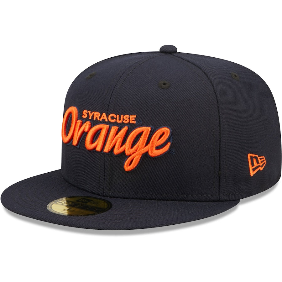 New Era Syracuse Orange Navy Griswold 59FIFTY Fitted Hat