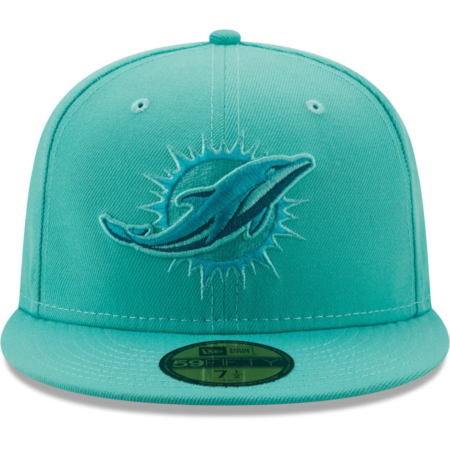 New Era Miami Dolphins Mint The Pastels 59FIFTY Fitted Hat