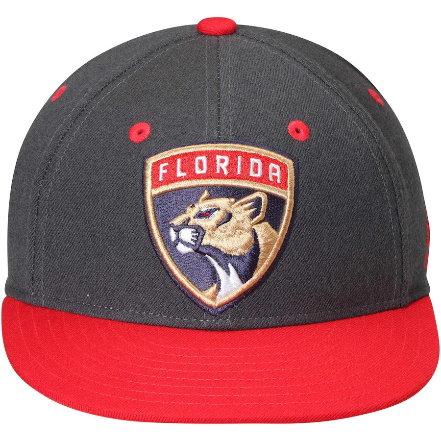 Adidas Gray/Red Florida Panthers Two Tone Fitted Hat