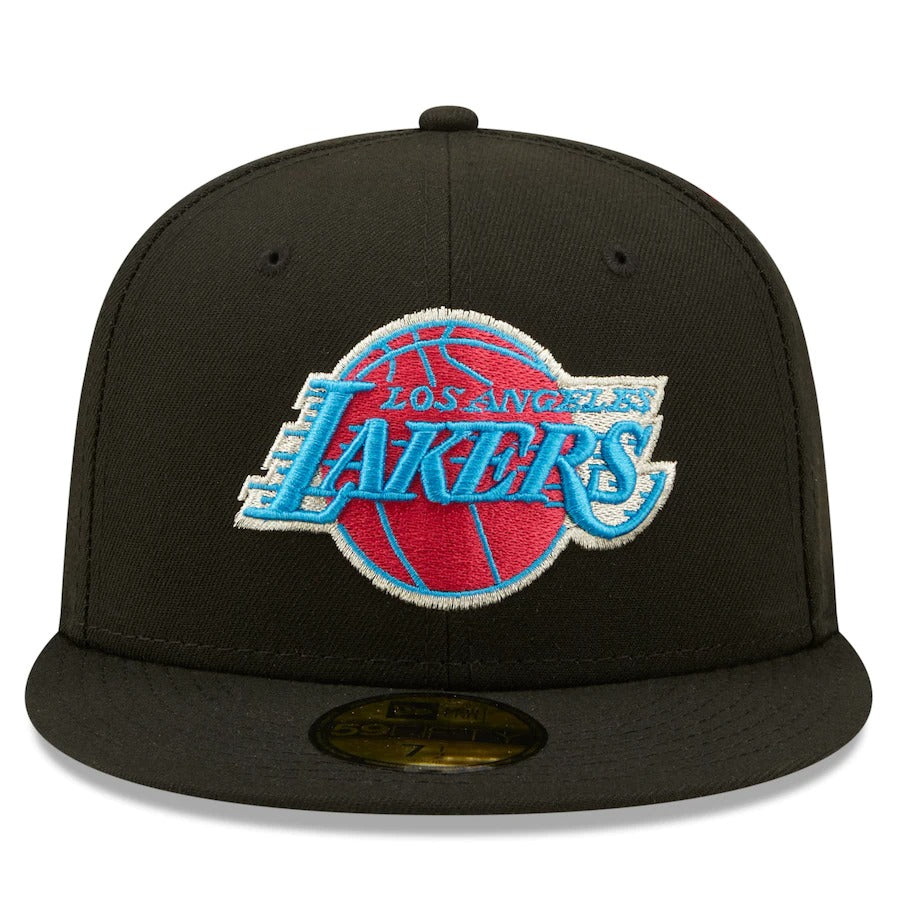 New Era Los Angeles Lakers Black 2022 NBA All-Star Game Starry 59FIFTY Fitted Hat