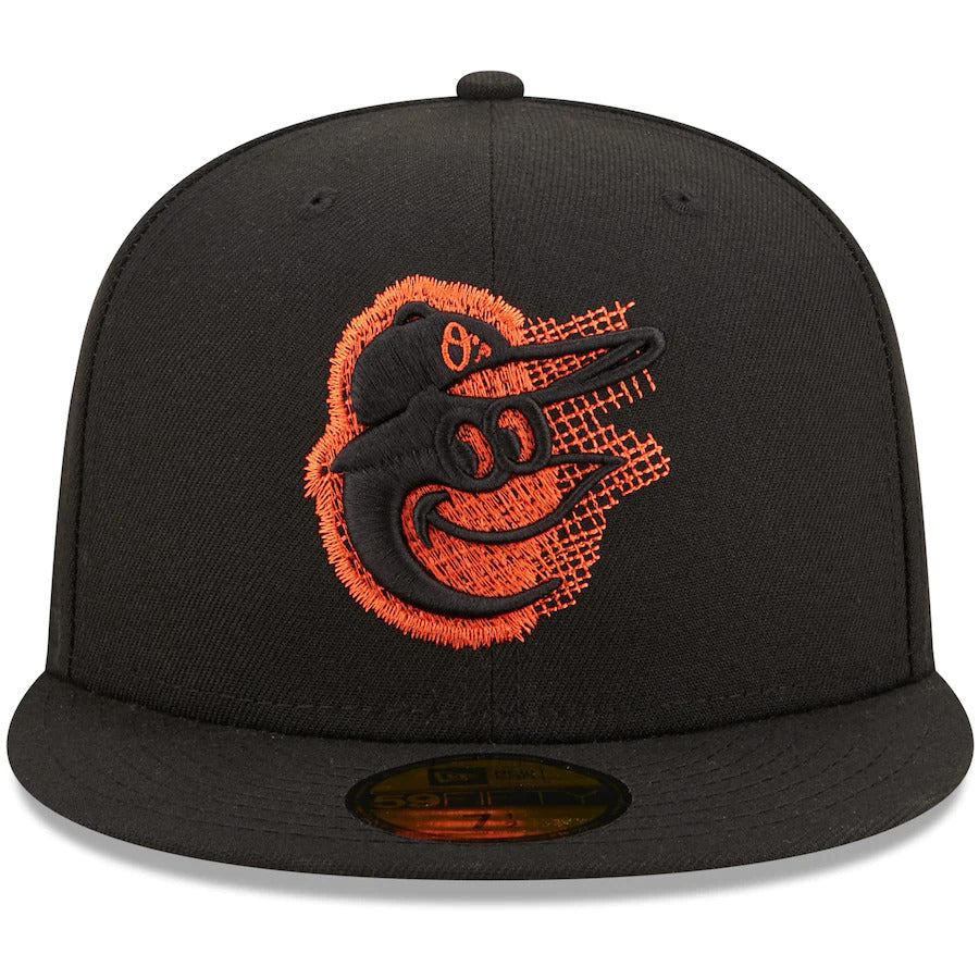 New Era Black Baltimore Orioles Scored 59FIFTY Fitted Hat
