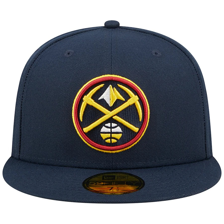 New Era Denver Nuggets Navy City Side 59FIFTY Fitted Hat