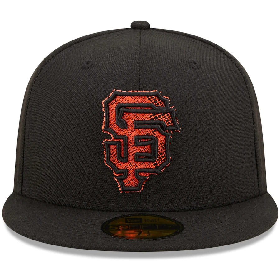 New Era Black San Francisco Giants Scored 59FIFTY Fitted Hat