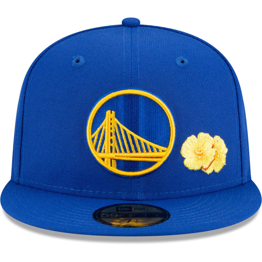 New Era Royal Golden State Warriors City Transit 59FIFTY Fitted Hat