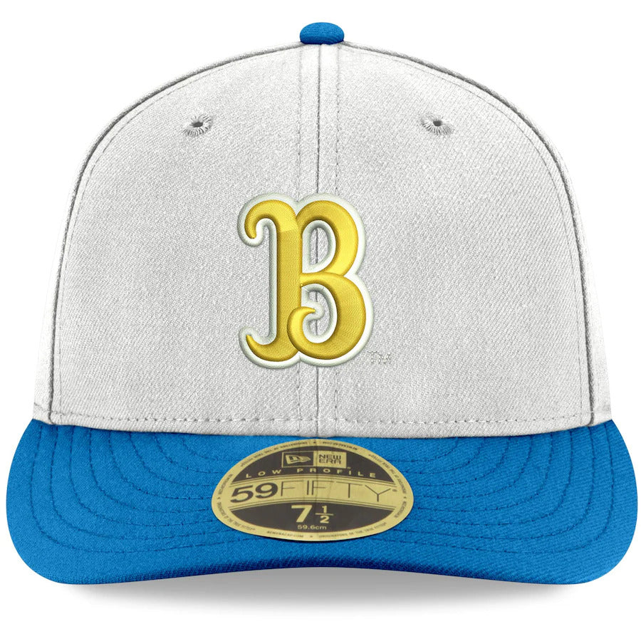 New Era UCLA Bruins White/Blue Basic Low Profile 59FIFTY Fitted Hat