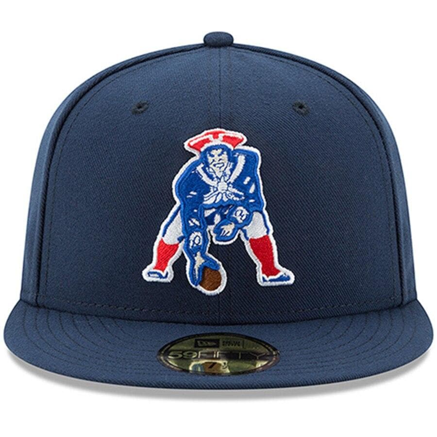 New Era New England Patriots Classic Logo Omaha 59FIFTY Fitted Hat
