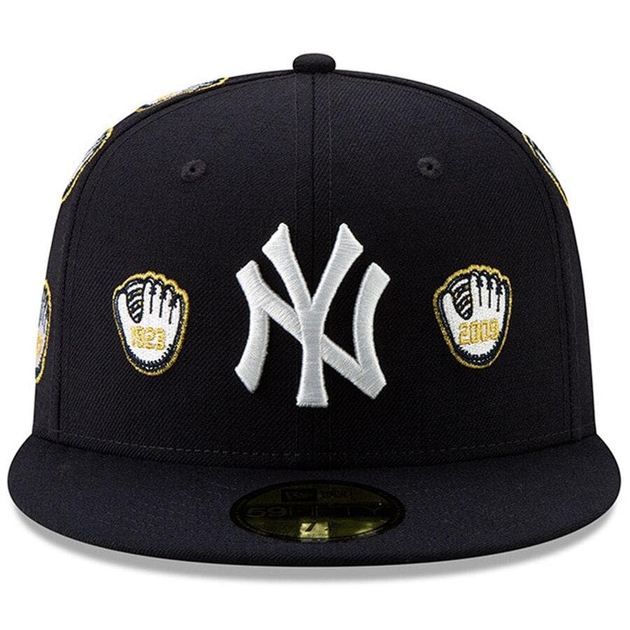 New York Yankees Spike Lee Champion Collection Gold Glove Logo 59FIFTY Fitted Hat