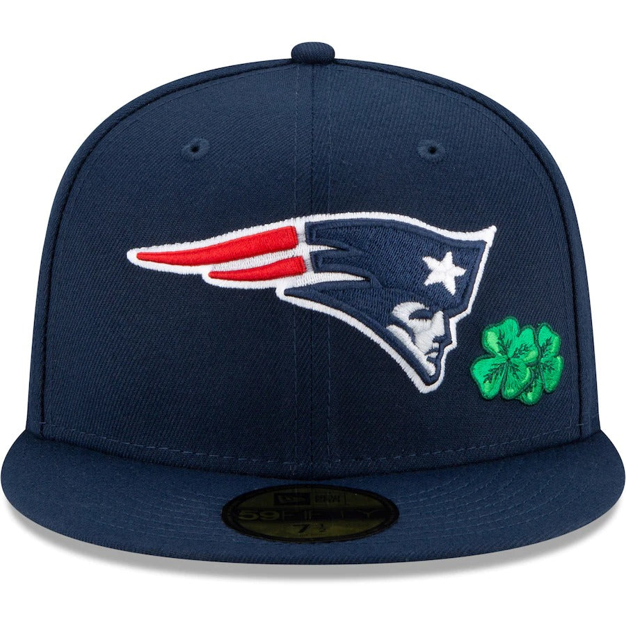 New Era Navy New England Patriots City Transit 59FIFTY Fitted Hat