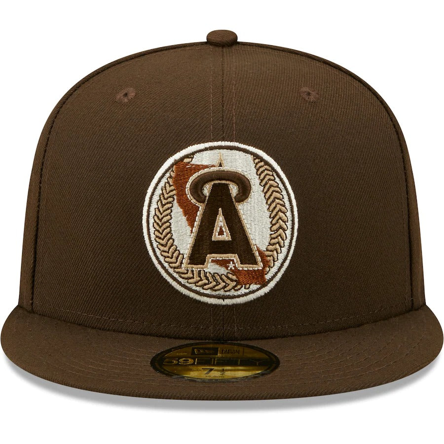 New Era California Angels Irish Coffee 59FIFTY Fitted Hat