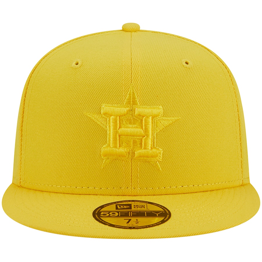 New Era Houston Astros Yellow Icon Color Pack 59FIFTY Fitted Hat