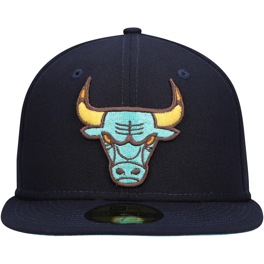 New Era Chicago Bulls Navy/Mint 59FIFTY Fitted Hat