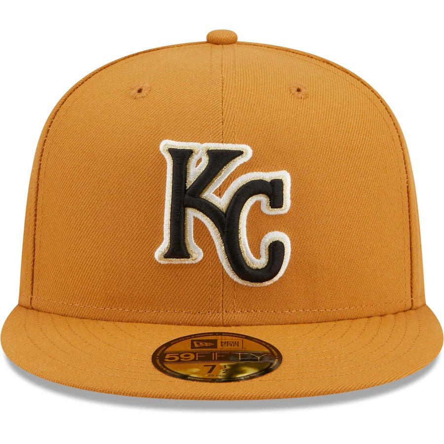 New Era Kansas City Royals 2015 World Series Timbs 59FIFTY Fitted Hat