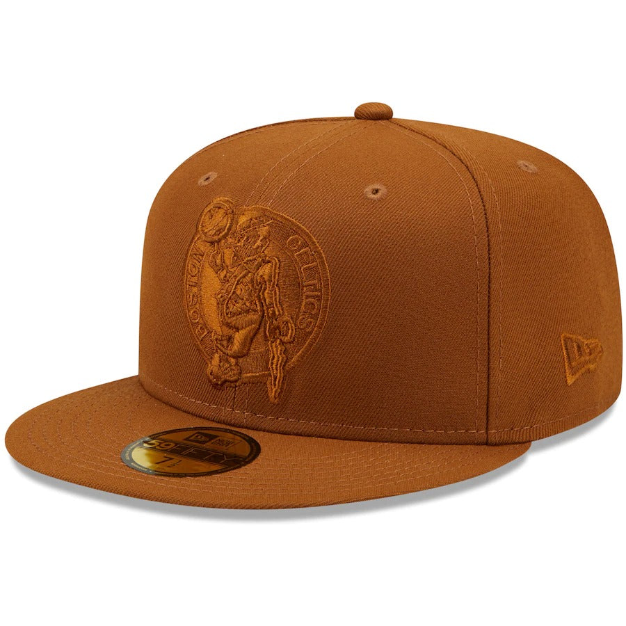 New Era Boston Celtics Brown Color Pack 59FIFTY Fitted Hat
