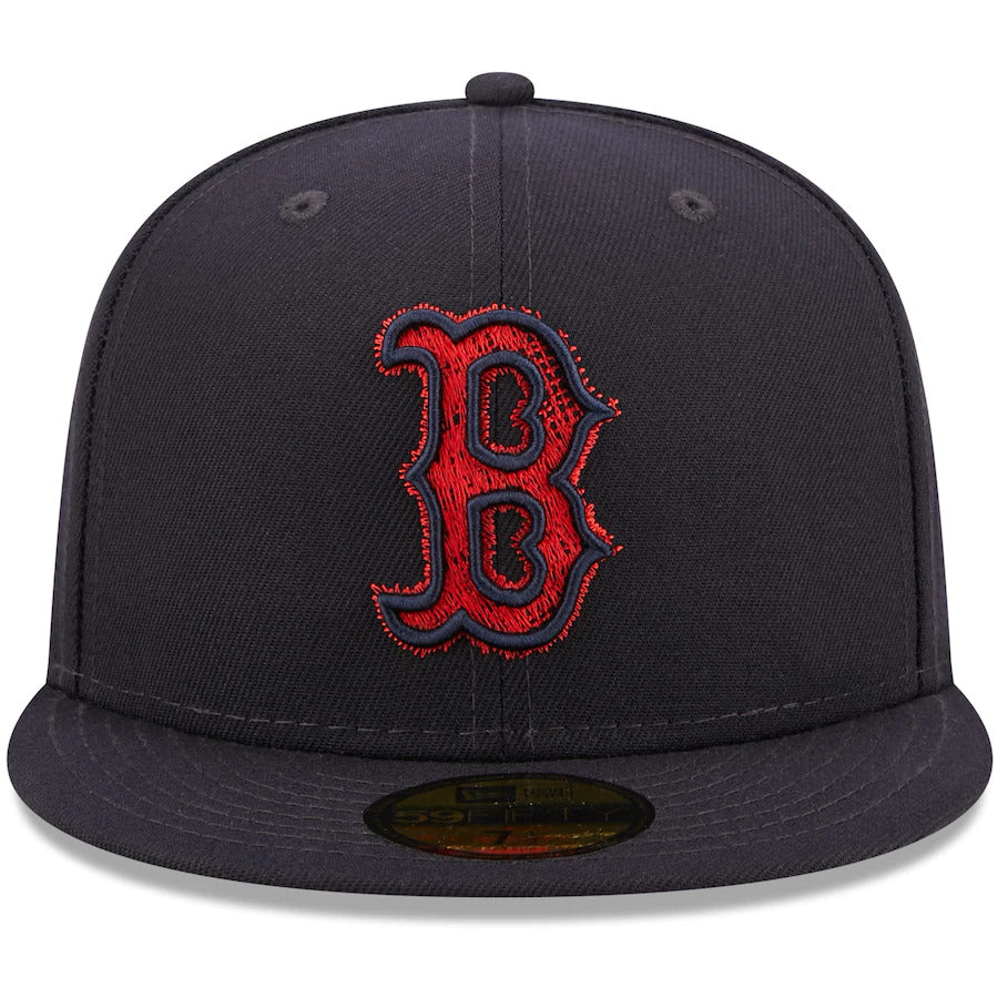 New Era Navy Boston Red Sox Scored 59FIFTY Fitted Hat