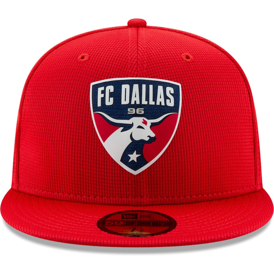 New Era FC Dallas Red On-Field 59FIFTY Fitted Hat