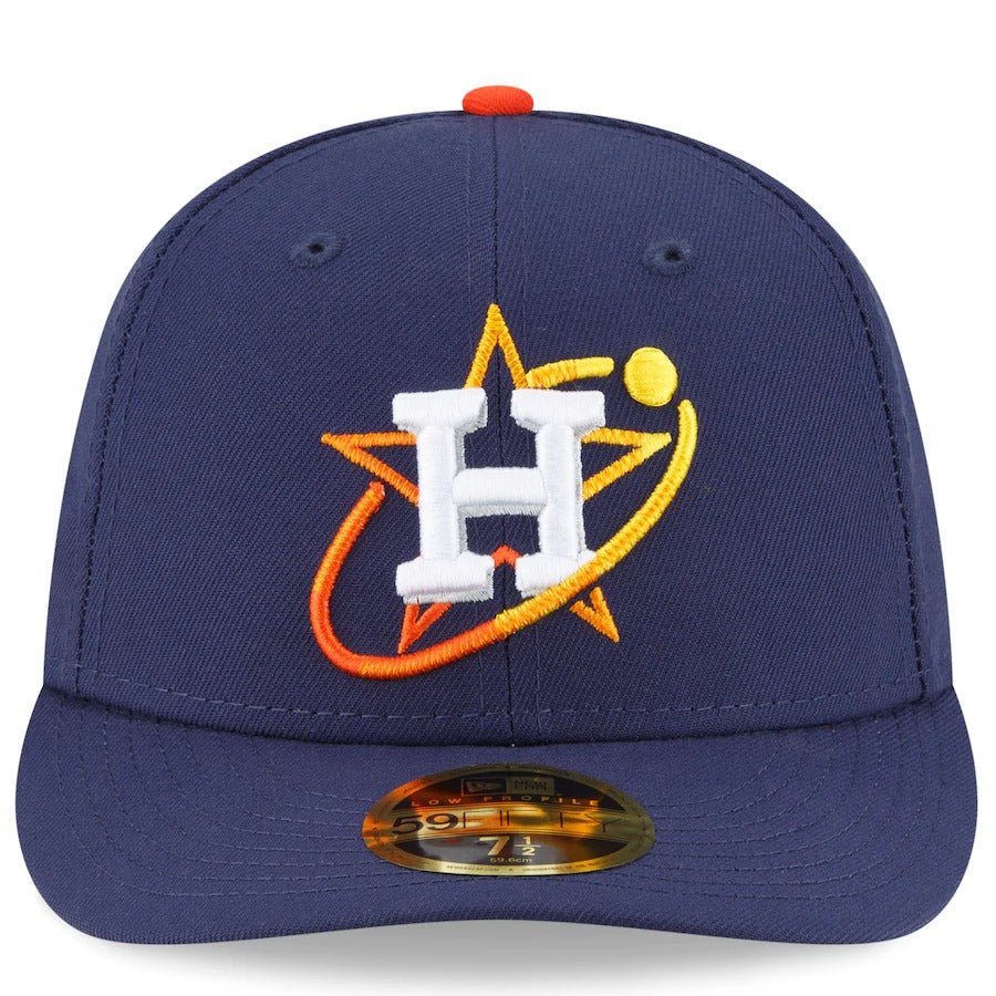 New Era Houston Astros Navy 2022 City Connect Low Profile 59FIFTY Fitted Hat