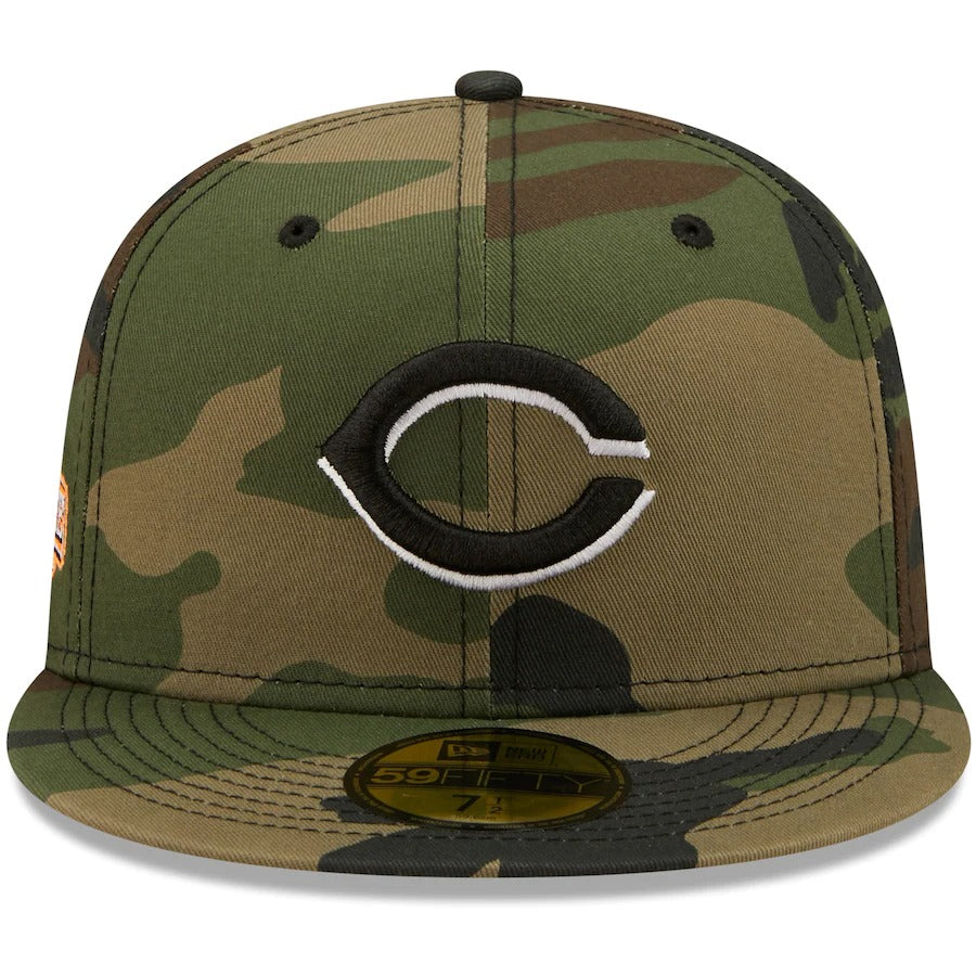 New Era Cincinnati Reds Camo 2015 MLB All-Star Game Flame Undervisor 59FIFTY Fitted Hat
