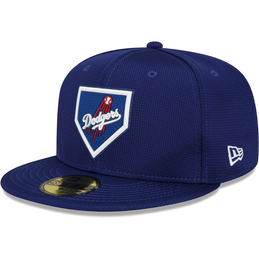 New Era Los Angeles Dodgers Royal Blue 2022 Clubhouse 59FIFTY Fitted Hat