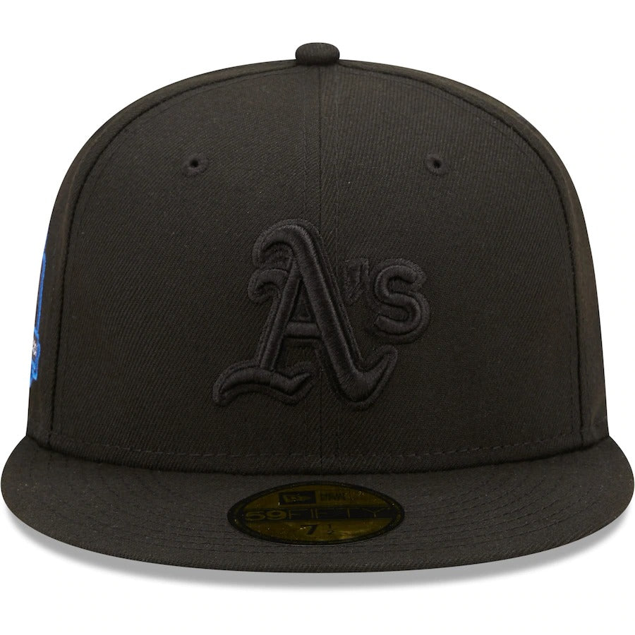 New Era Oakland Athletics Black 40 Years Splatter 59FIFTY Fitted Hat