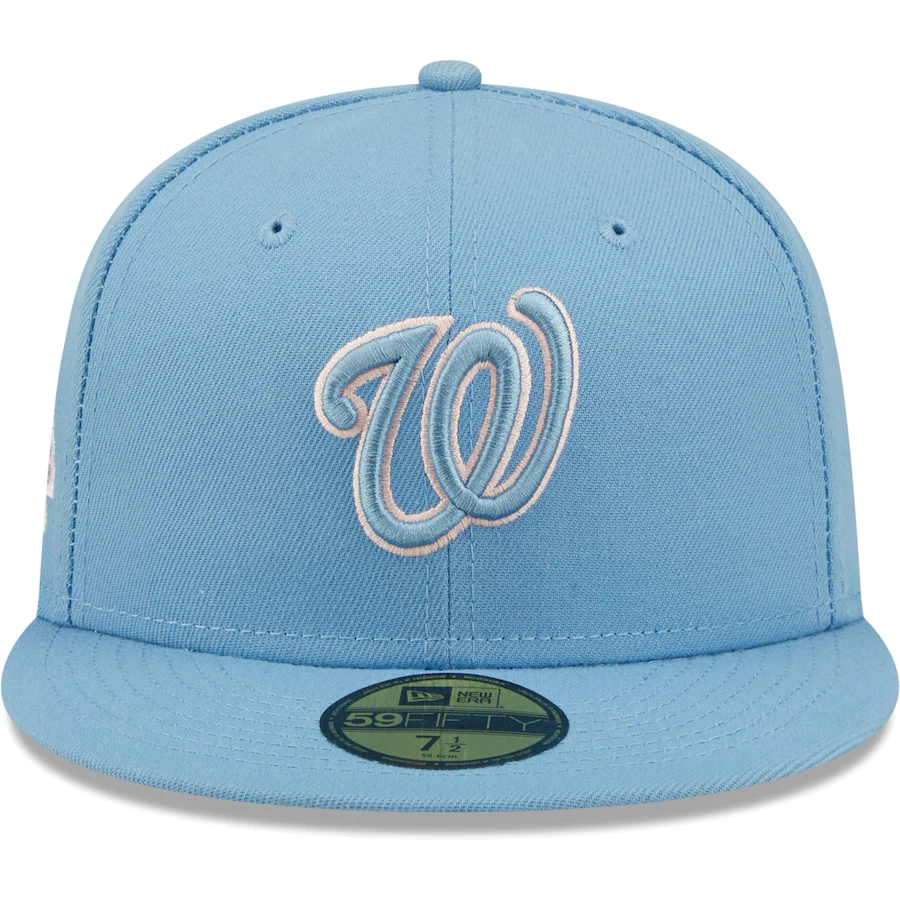 New Era Washington Nationals Light Blue Robert F. Kennedy Memorial Stadium 59FIFTY Fitted Hat