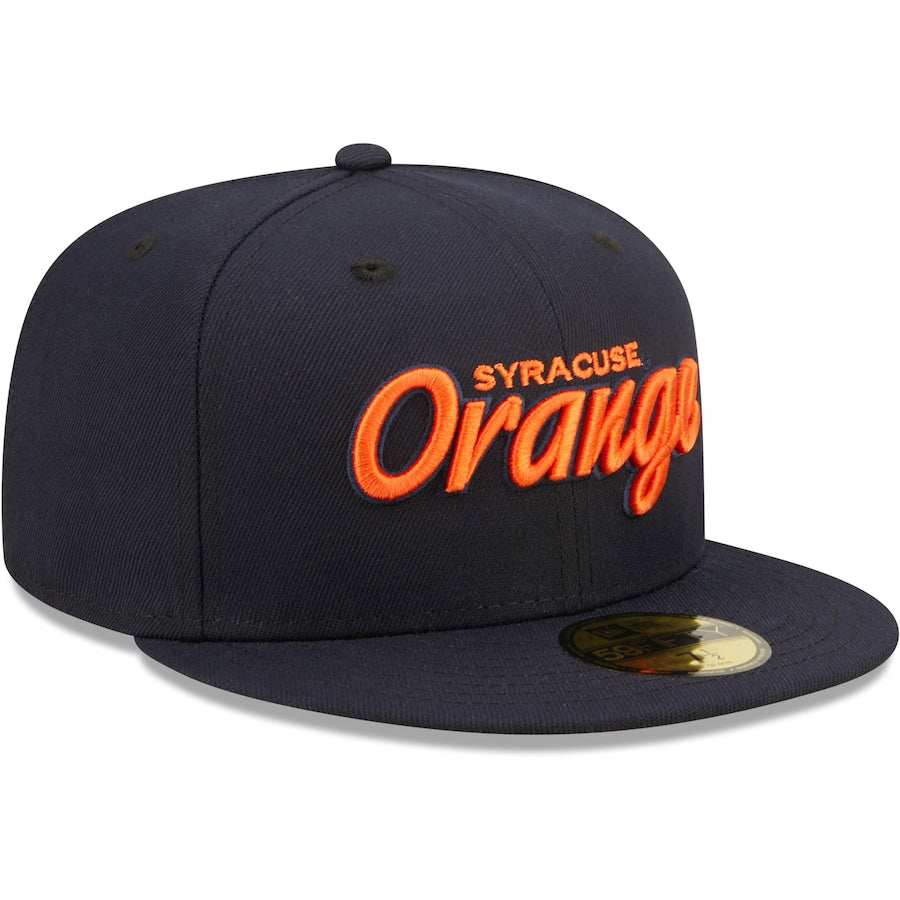 New Era Syracuse Orange Navy Griswold 59FIFTY Fitted Hat