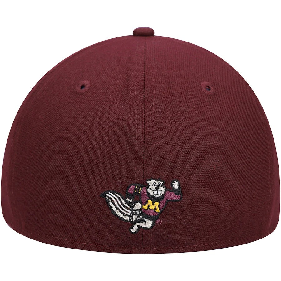 New Era Maroon Minnesota Golden Gophers Logo Basic 59FIFTY Fitted Hat