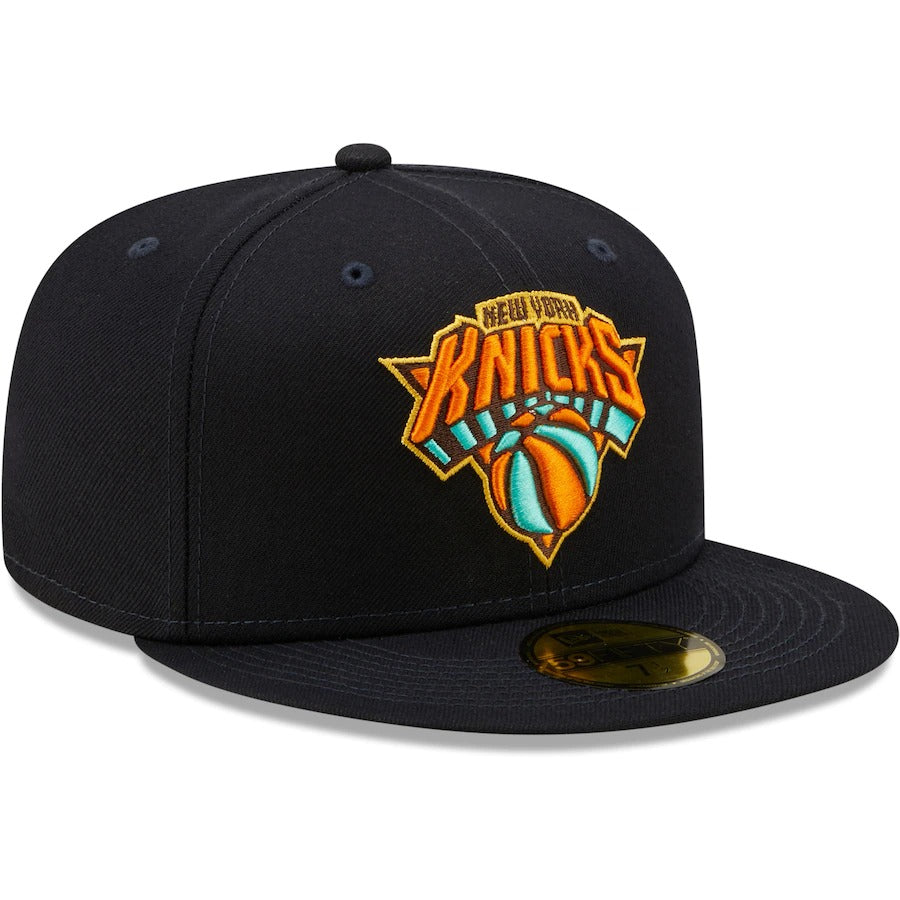 New Era New York Knicks Navy/Mint 59FIFTY Fitted Hat